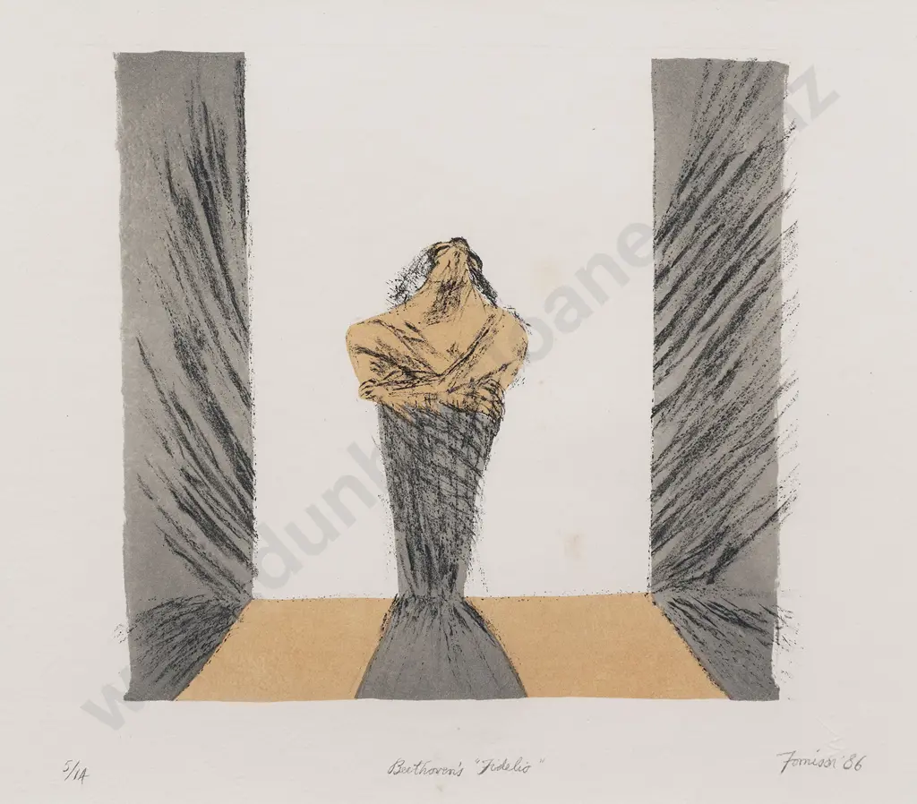 Tony Fomison (1939 - 1990) - Beethoven's Fidelio Image 1++