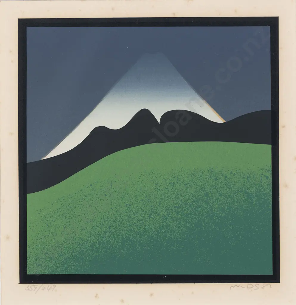 Michael Smither (b 1939) - Mount Taranaki Image 1++