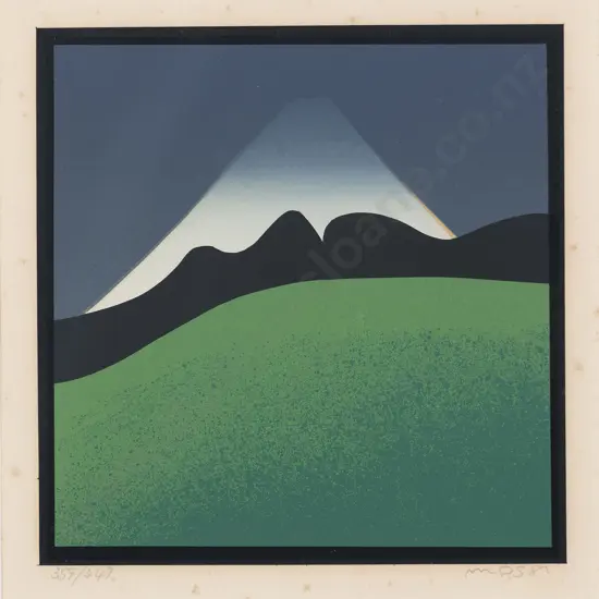 Michael Smither (b 1939) - Mount Taranaki