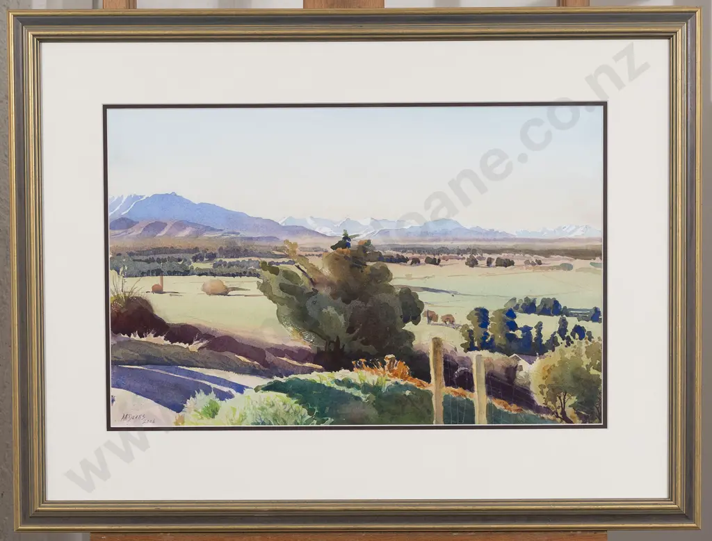 Austen A Deans (1915 - 2011) - Canterbury Ranges Image 1++