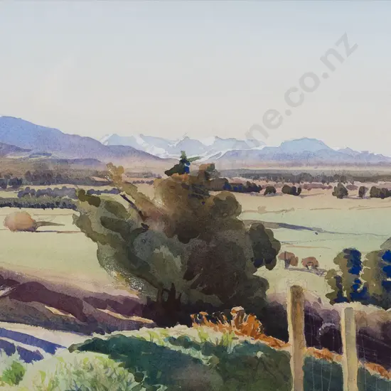Austen A Deans (1915 - 2011) - Canterbury Ranges