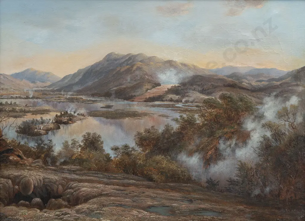 Attrib Charles Blomfield - Pink Terraces Image 1++