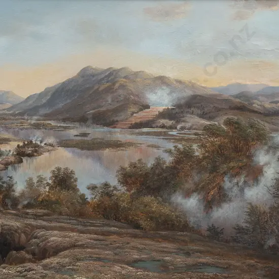 Attrib Charles Blomfield - Pink Terraces
