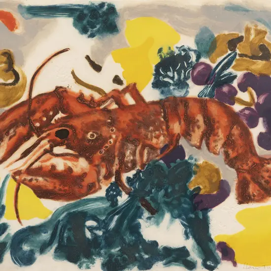 Michael Heindorf (German b 1949) - Lobster