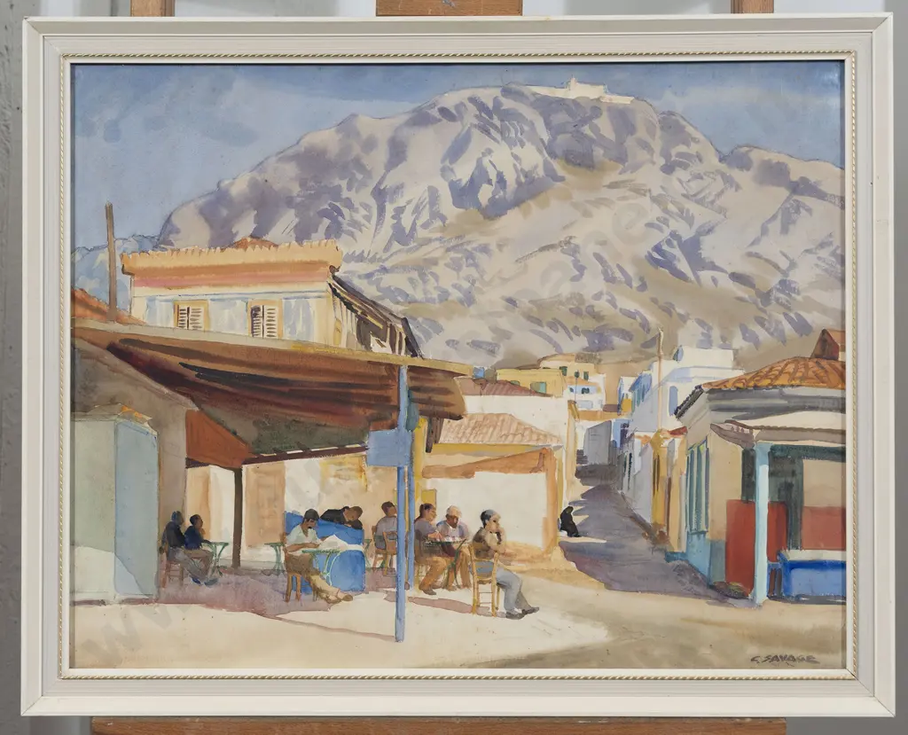 Cedric Savage (1901 - 1969) - Salamis Image 1++