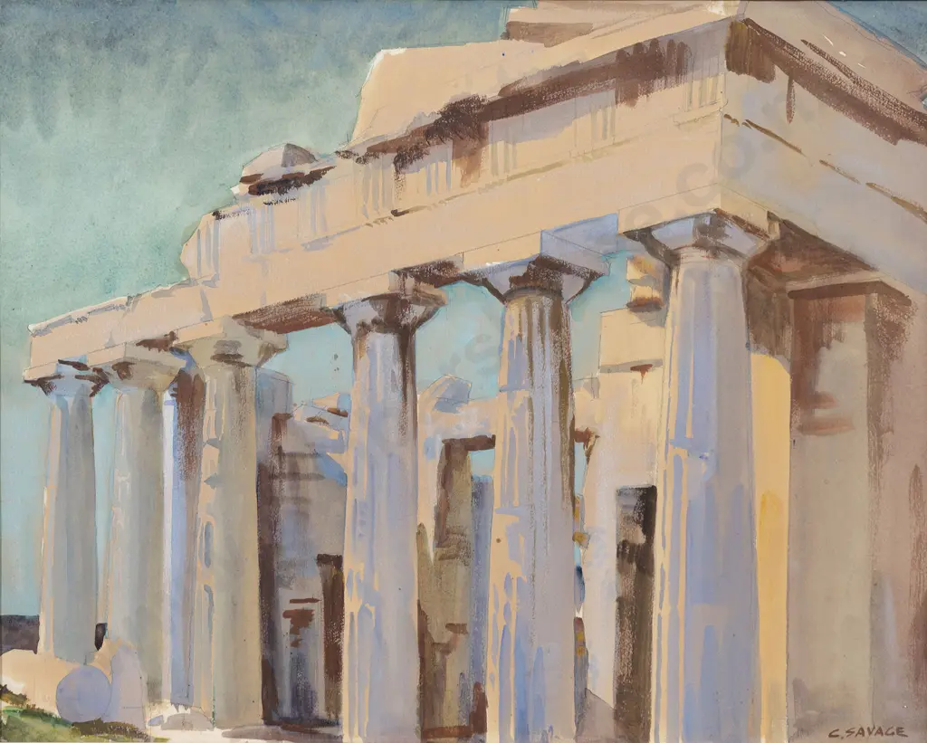 Cedric Savage (1901 - 1969) - The Propylaea Image 1++