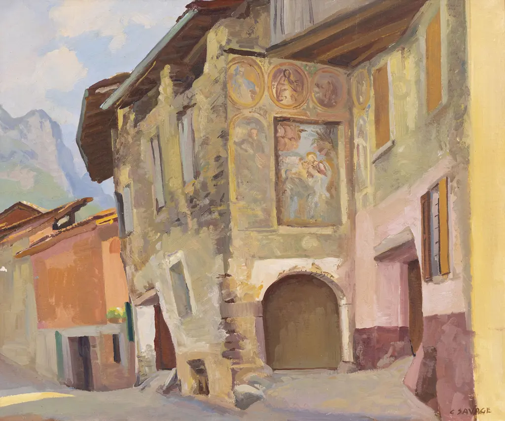 Cedric Savage (1901 - 1969) - Frescoes (a/f) Image 1++