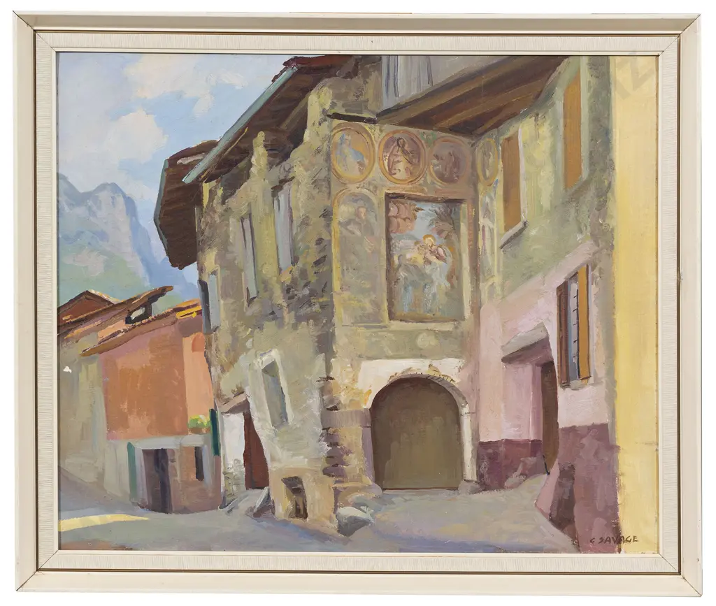 Cedric Savage (1901 - 1969) - Frescoes (a/f) Image 1++