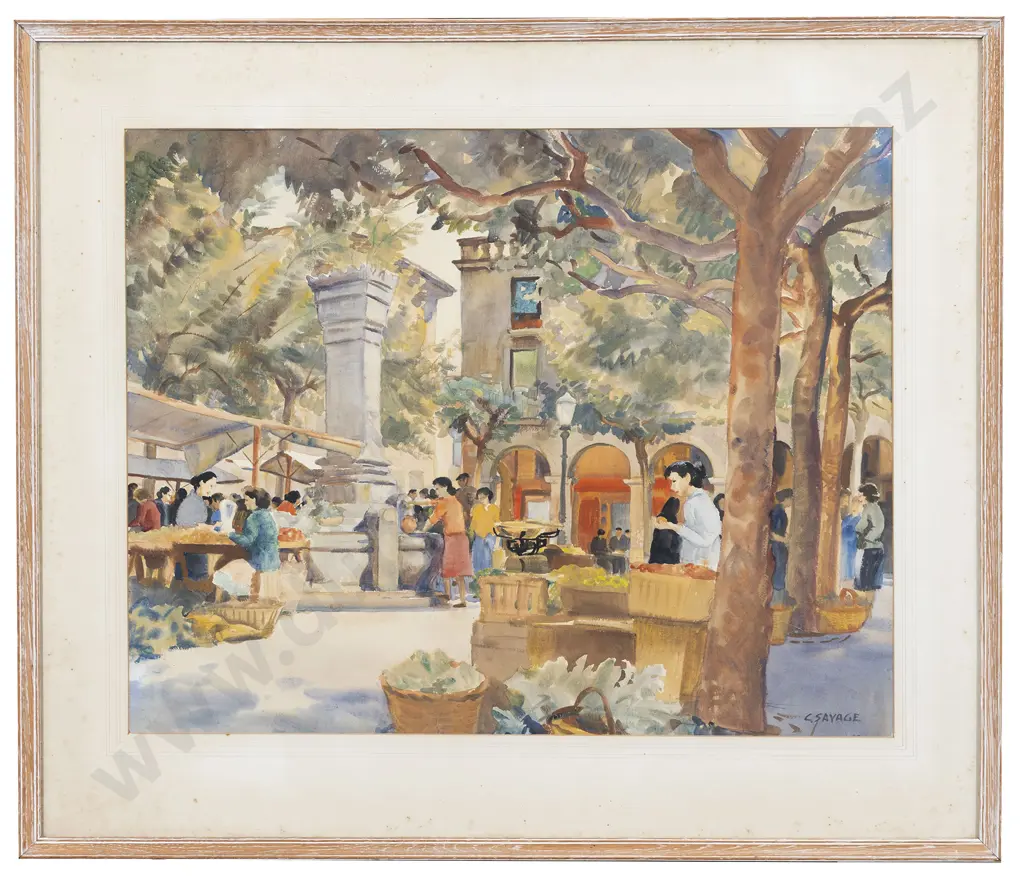 Cedric Savage (1901 - 1969) - Vilafranca del Penedés Image 1++