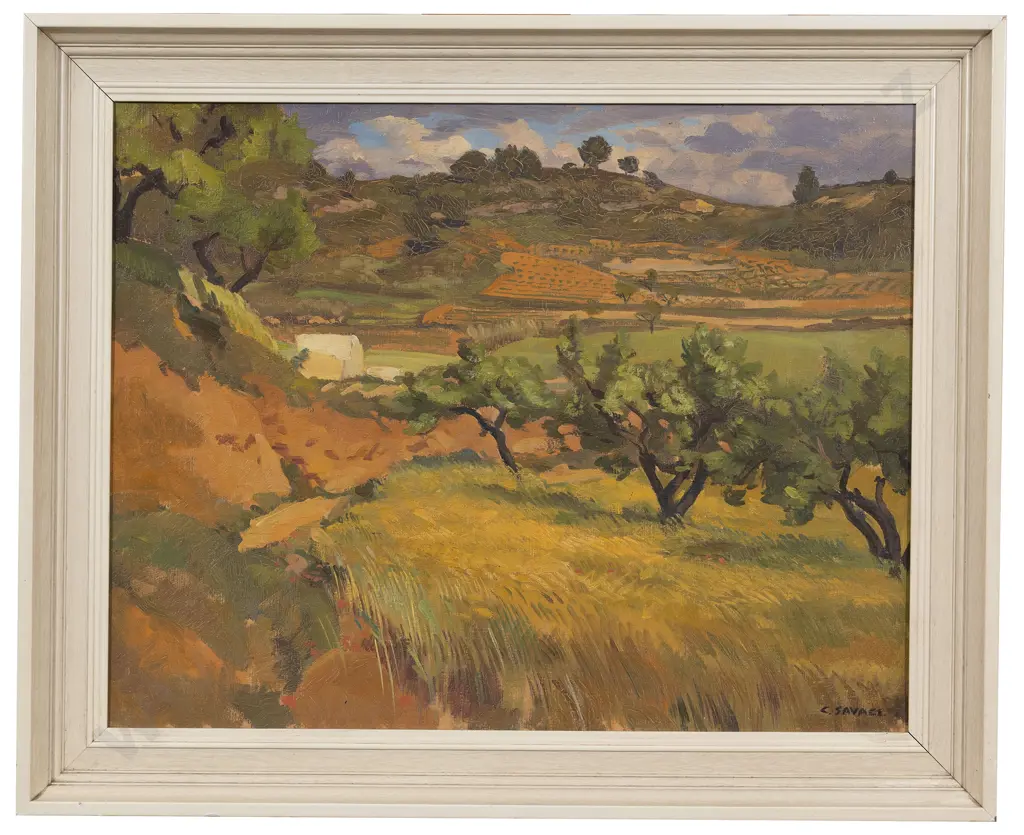 Cedric Savage (1901 - 1969) - Tarragona Hills Image 1++