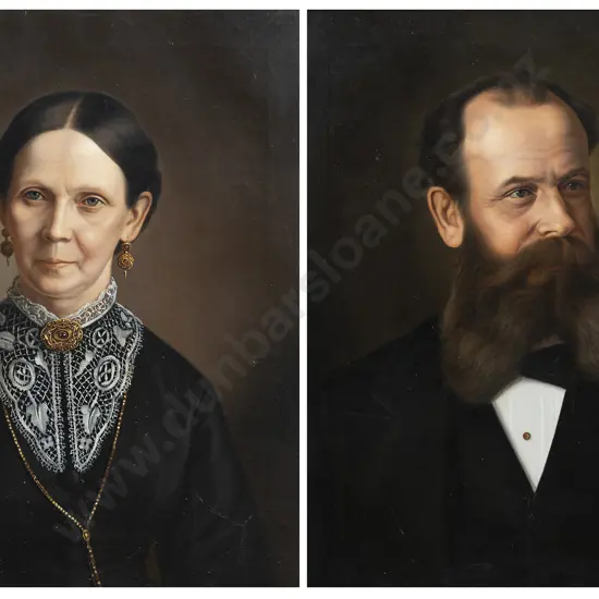 Gottfried Lindauer (1839 - 1926) - Joseph & Sarah King