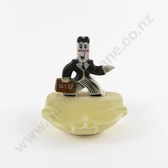 Crown Lynn Advertising Ashtray