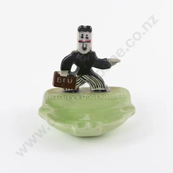 Crown Lynn Advertising Ashtray
