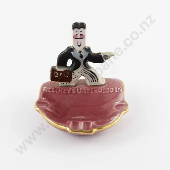 Crown Lynn Advertising Ashtray
