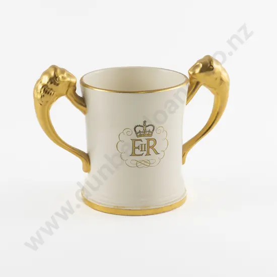 Crown Lynn Commemorative Coronation Mug