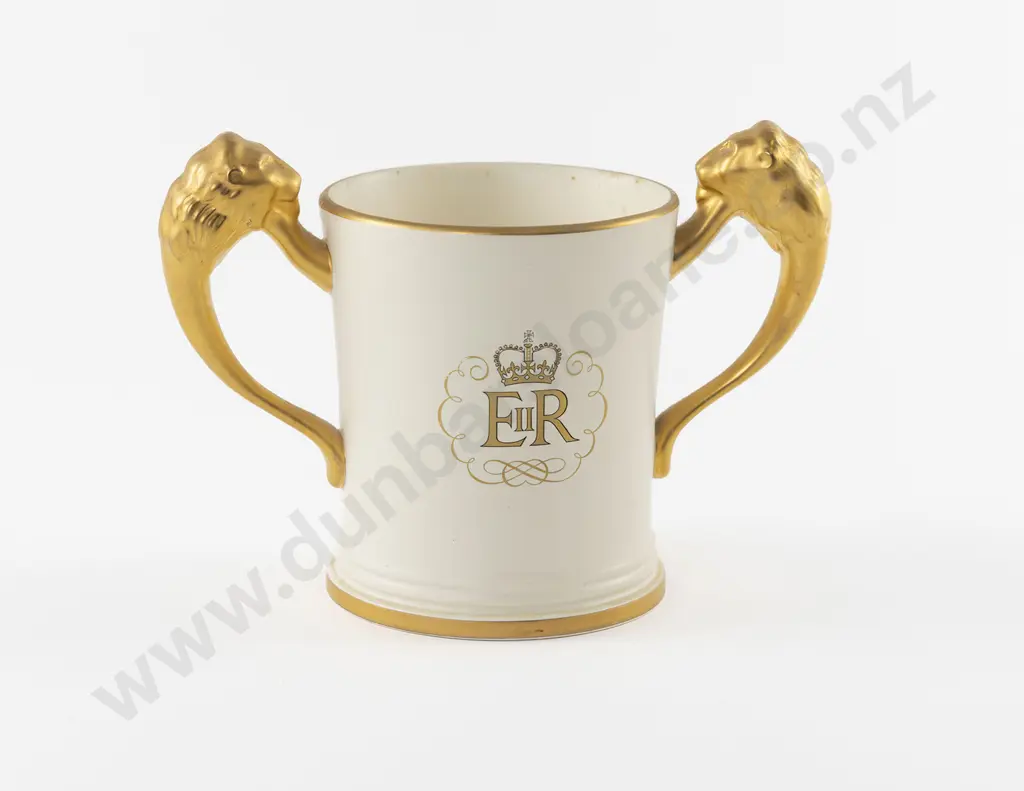 Crown Lynn Commemorative Coronation Mug Image 1++