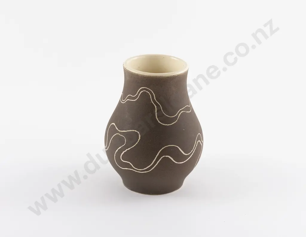 Mirek Smisek for Crown Lynn Bohemia Ware Posy Vase Image 1++