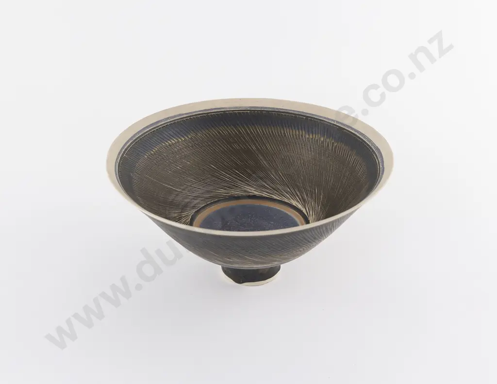 Linda Forrest Footed Bowl Image 1++