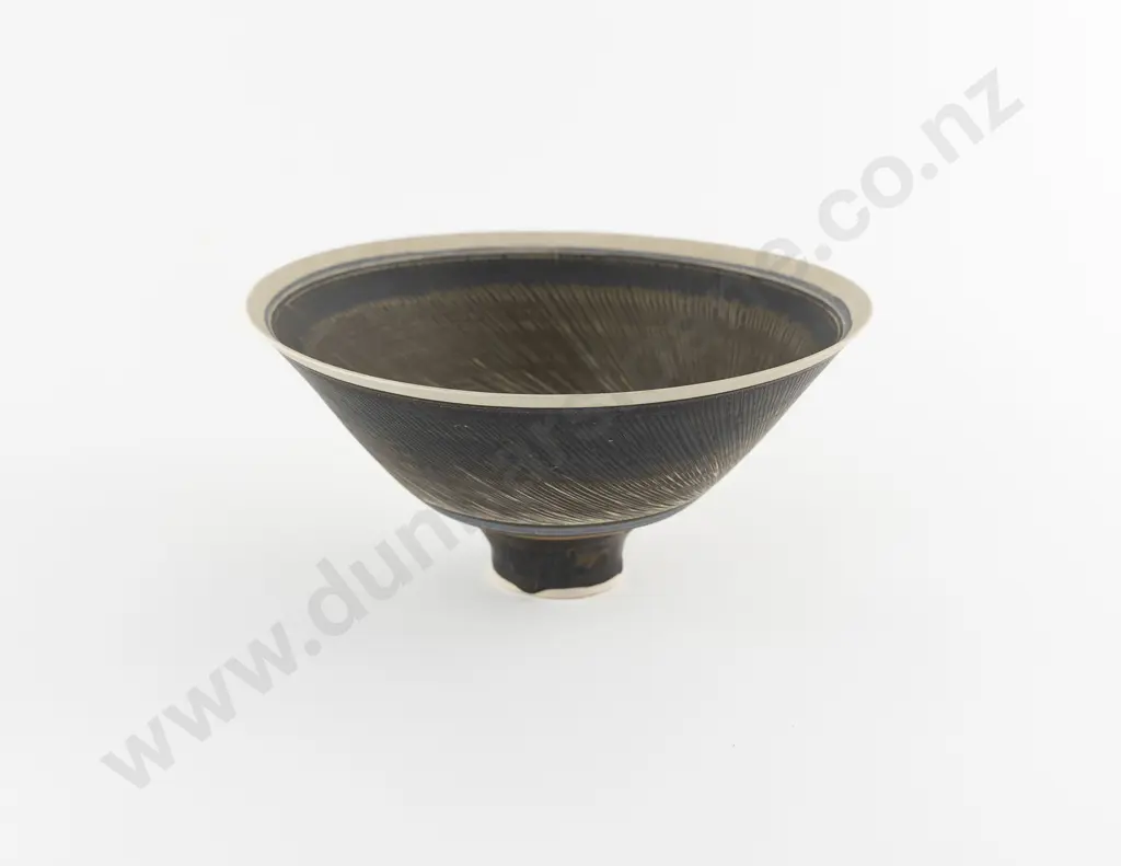 Linda Forrest Footed Bowl Image 1++