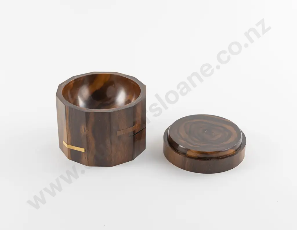 Paul Mason Mixed Wood Trinket Box Image 1++