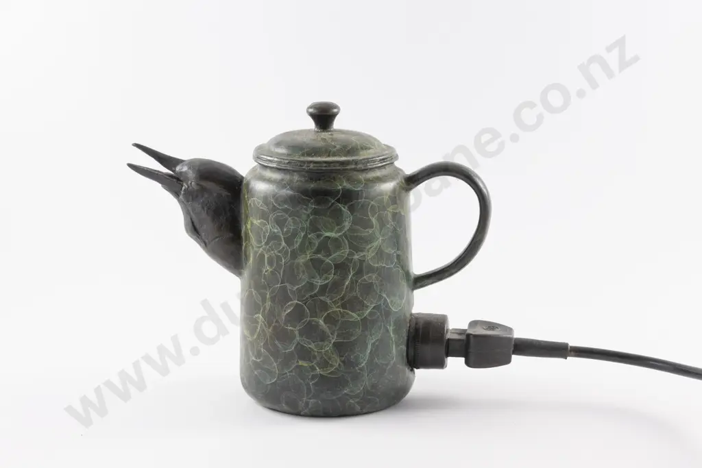 Jonathan Campbell Bronze Bird Jug Image 1++