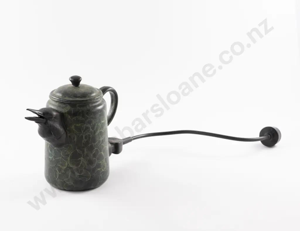 Jonathan Campbell Bronze Bird Jug Image 1++