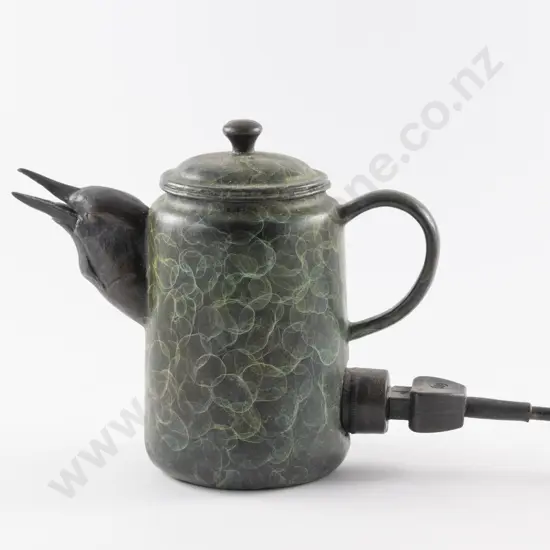 Jonathan Campbell Bronze Bird Jug