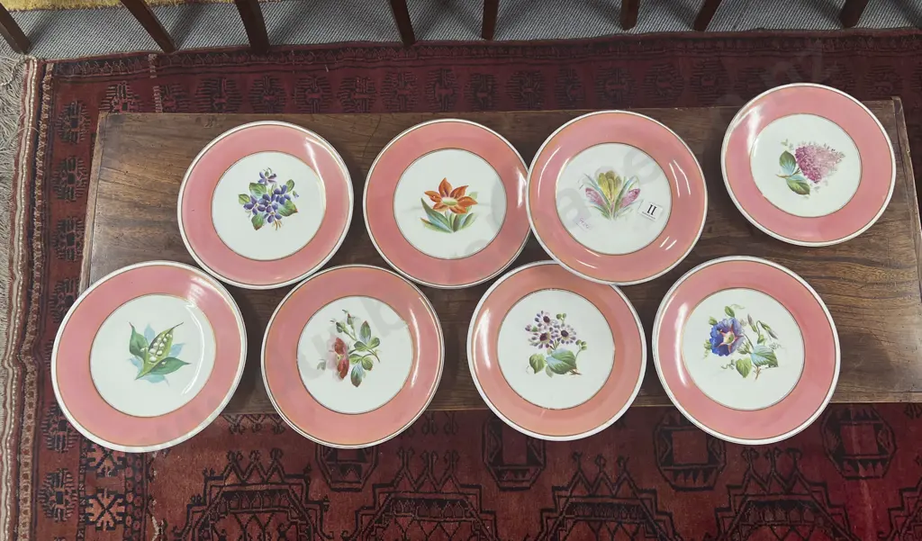 Late C19th Part Dessert Set Image 1++
