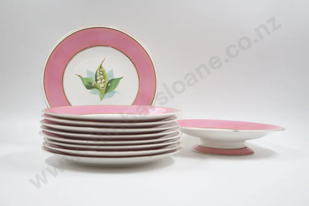 Late C19th Part Dessert Set Image 1++