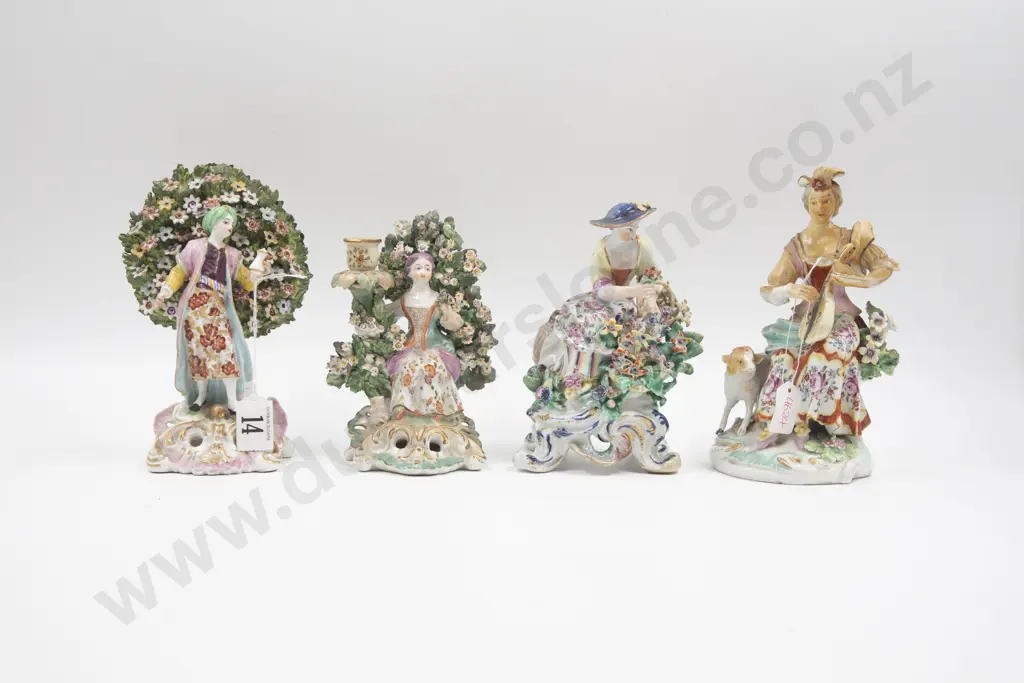 Four late C18th Early C19th English Figures Image 1++