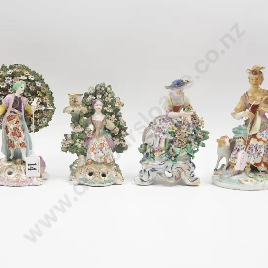 Four late C18th Early C19th English Figures