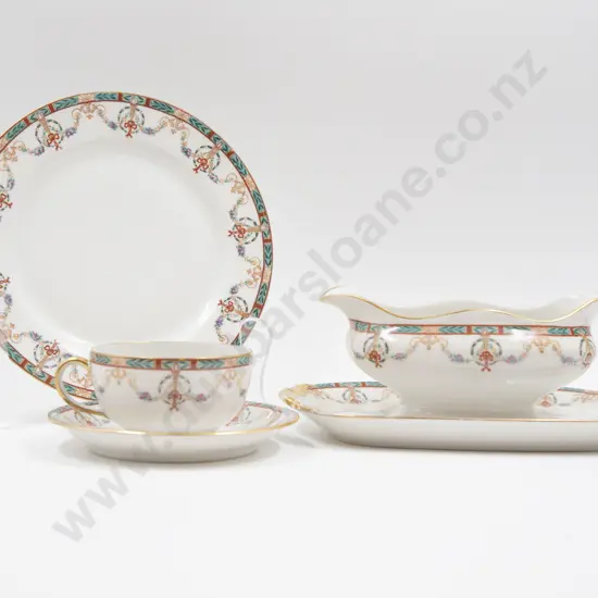 French Limoges 12 Place Setting Dinner Service