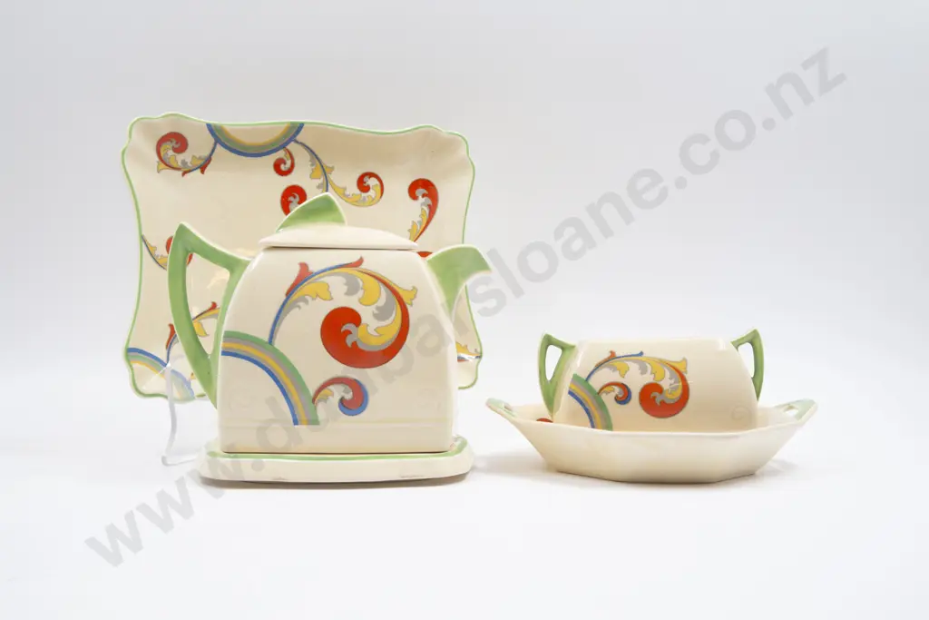 Royal Doulton Siren Pattern Teaset Image 1++