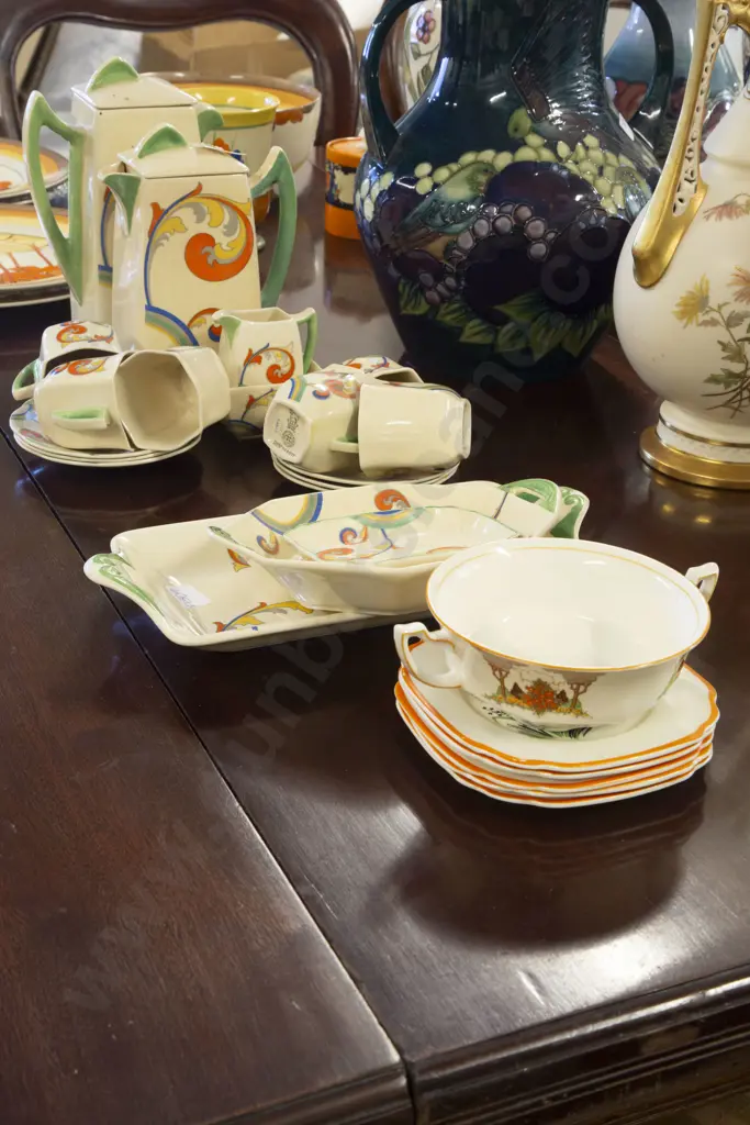 Royal Doulton Siren Pattern Coffee Set Image 1++
