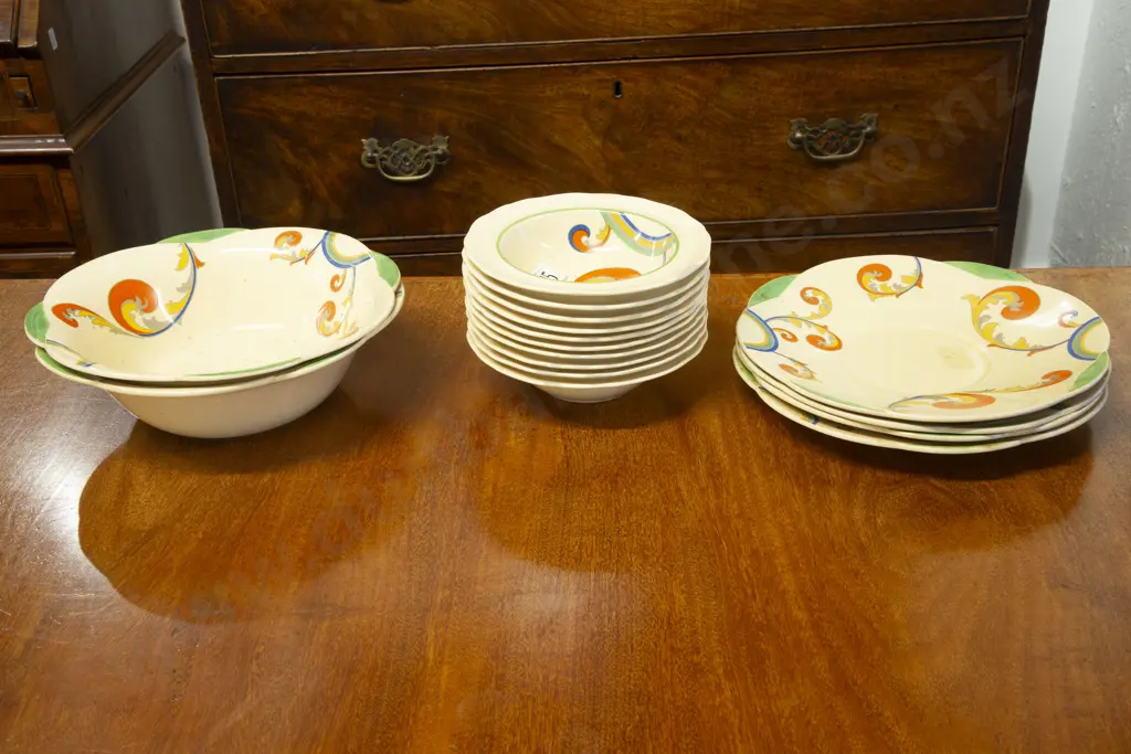 Royal Doulton Siren Pattern Dessert Service Image 1++