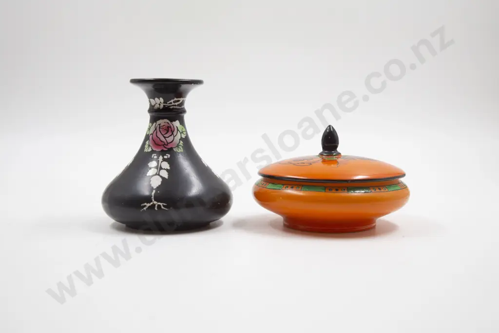 Shelley Powder Bowl & Posy Vase Image 1++