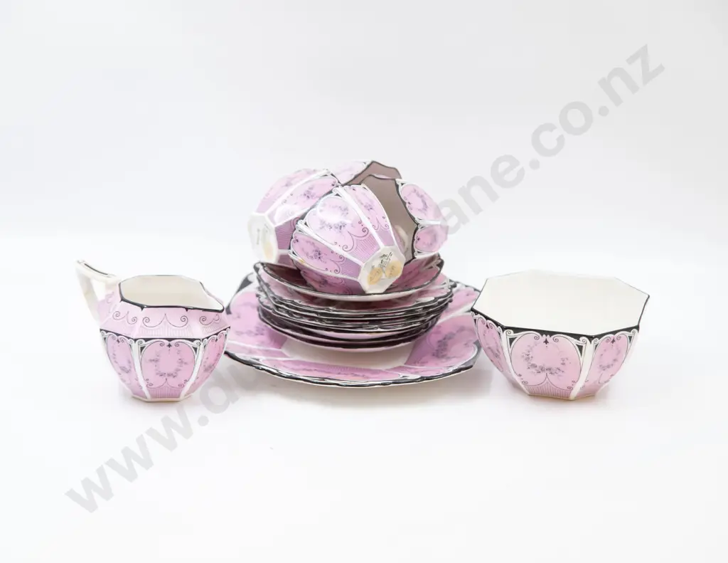 Shelley Art Deco Part Tea Set Image 1++