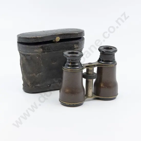 Pair of Vintage Cased Field Glasses