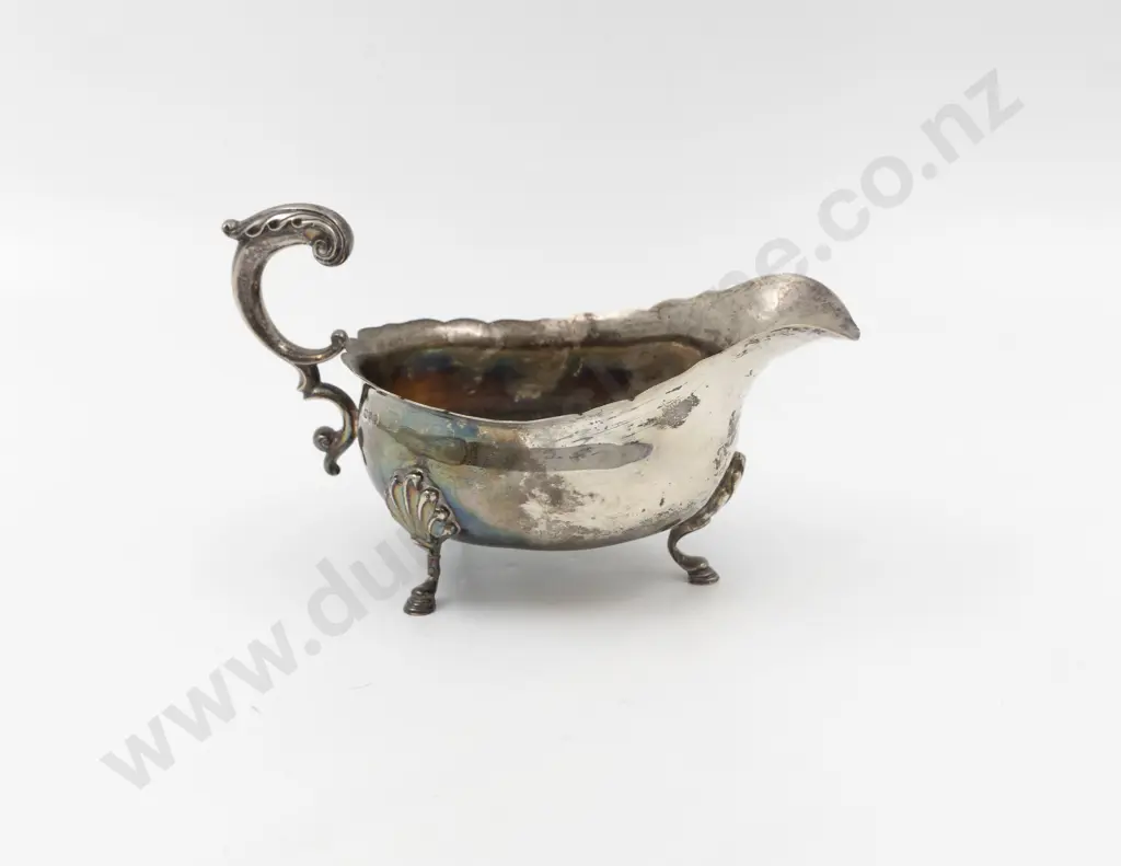 Late Vict S/S Gravy Boat Image 1++