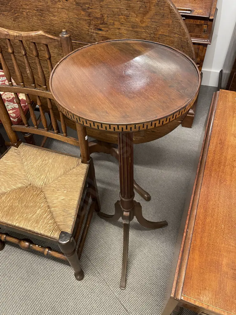 Regency Style Mahogany Torchere Image 1++