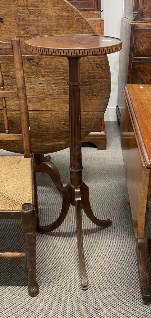 Regency Style Mahogany Torchere Image 1++