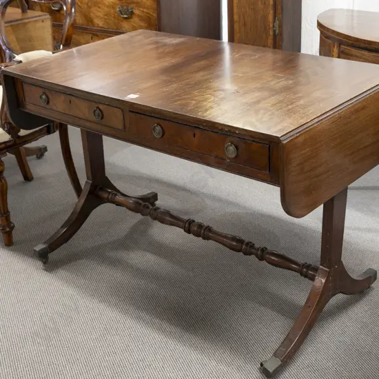 C19th Mahogany Sofa Table