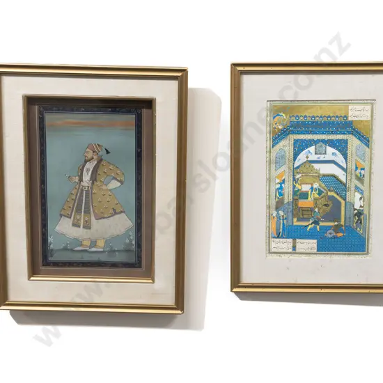 2 Moghul School Paintings