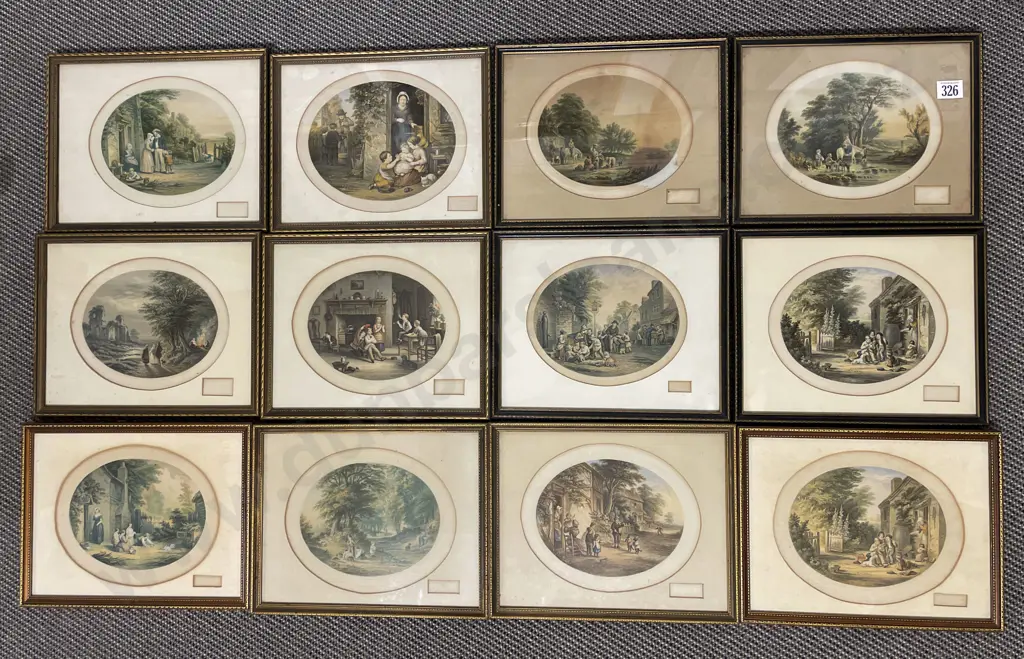 Twelve Victorian Le Blond & Co London Prints Image 1++