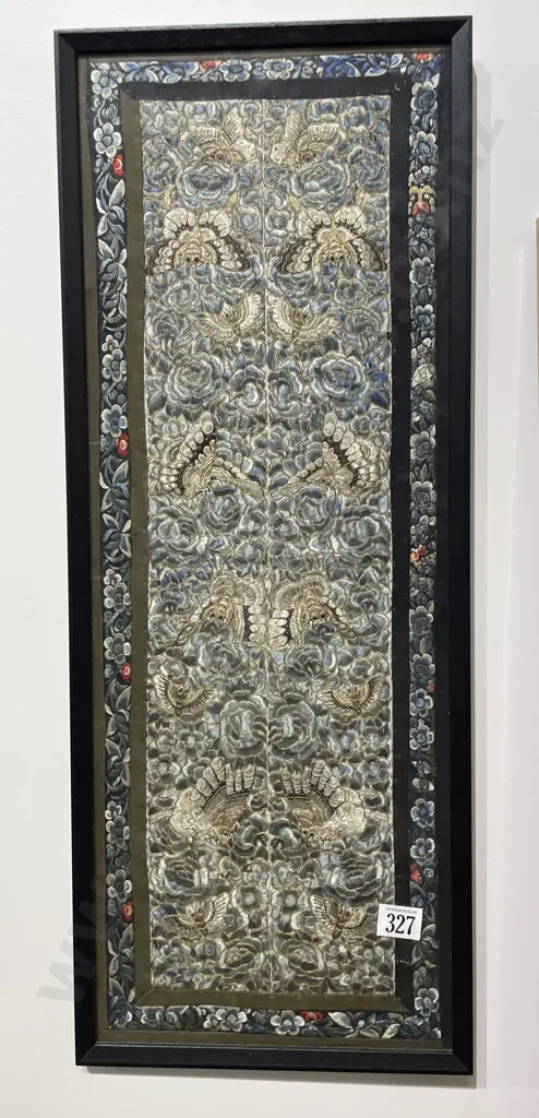 Late C19th Mandarin Coat Panels Image 1++