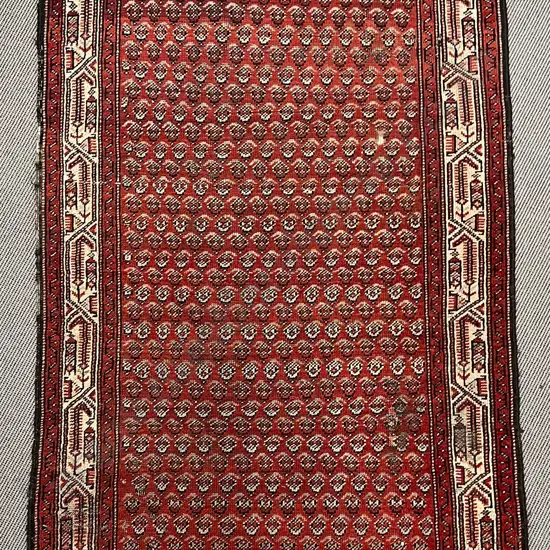 Antique Persian Rug 194cm x 106cm
