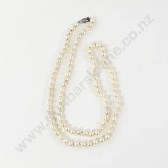 Single Strand Uniform Cultured Pearl Necklace