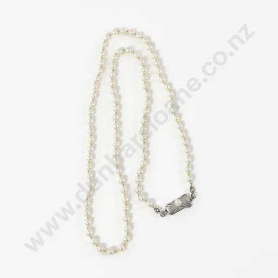Mikimoto Single Strand Uniform Cultured Pearl Necklace