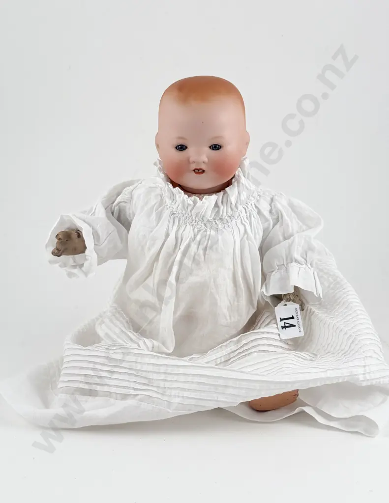 Armand Marseille Bisque Character Baby Doll Image 1++