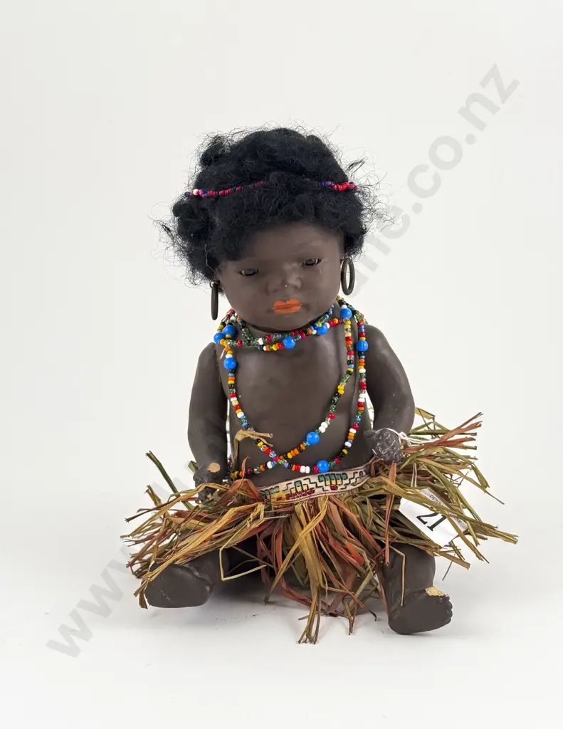 Heubach Koppelsdorf Brown Bisque Character Doll Image 1++